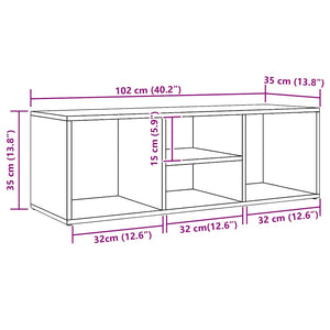 Schuhbank Artisan Eiche 105 cm