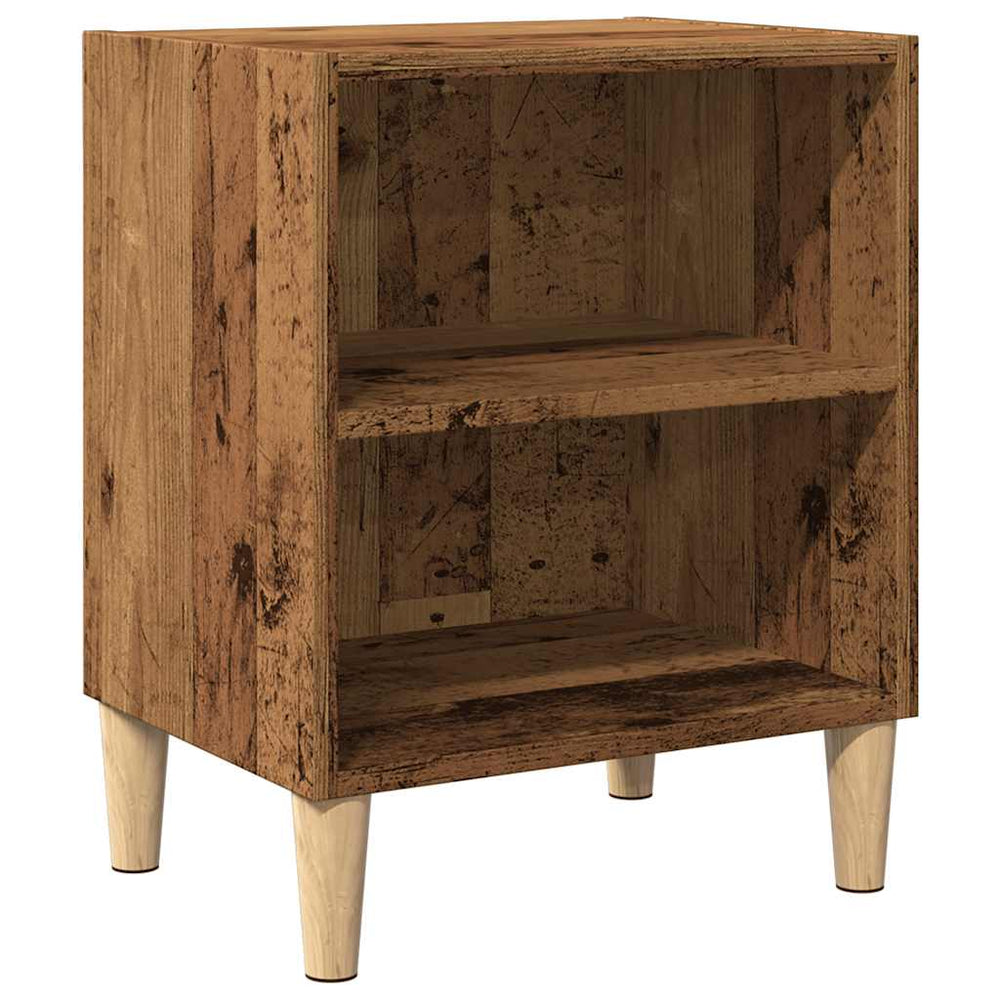 Nachttisch Altholz-Optik 40x30x50 cm