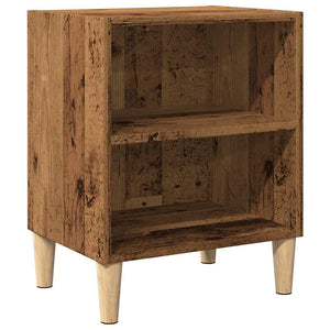 Nachttisch Altholz-Optik 40x30x50 cm