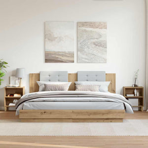 Nachttische 2er Set Artisan Eiche