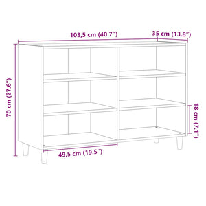 Sideboard Artisan Eiche 103,5 cm