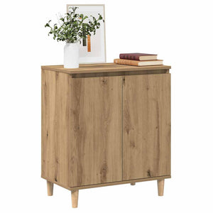 vidaXL Commode Chêne Artisan 60x35x70 cm Bois d'ingénierie
