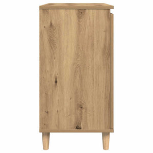 vidaXL Commode Chêne Artisan 60x35x70 cm Bois d'ingénierie