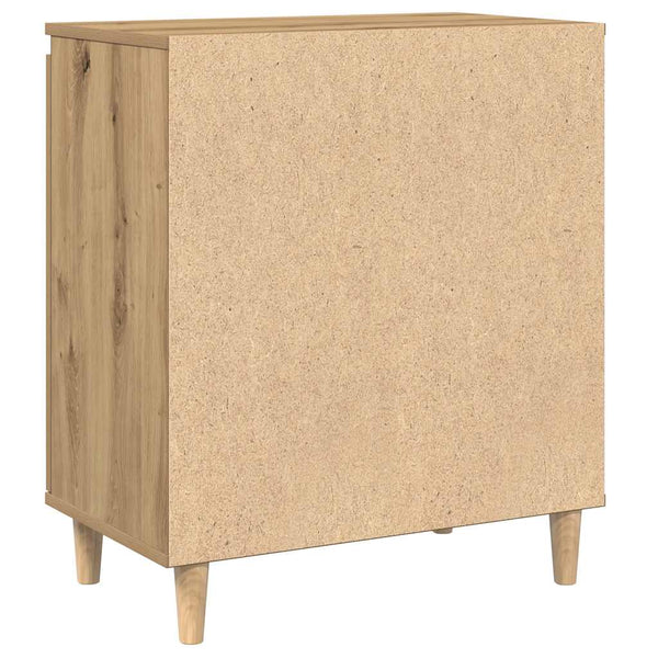vidaXL Commode Chêne Artisan 60x35x70 cm Bois d'ingénierie