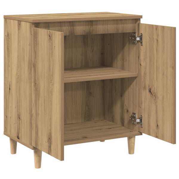 vidaXL Commode Chêne Artisan 60x35x70 cm Bois d'ingénierie