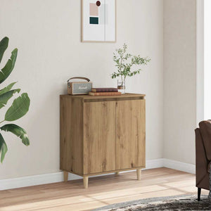 vidaXL Commode Chêne Artisan 60x35x70 cm Bois d'ingénierie