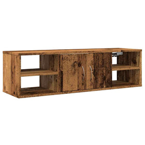 Wandschrank Altholz-Optik, 101 cm