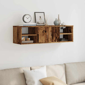 Wandschrank Altholz-Optik, 101 cm