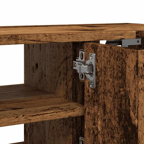 Wandschrank Altholz-Optik, 101 cm