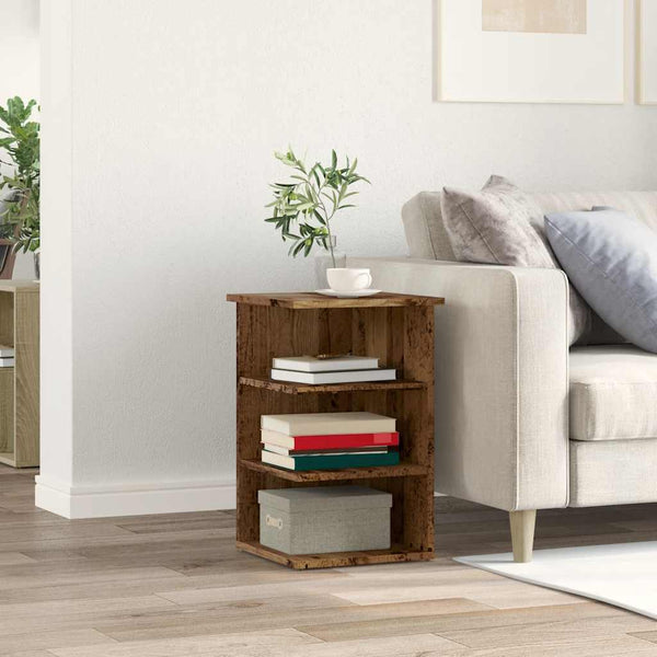 Sideboard Altholz-Optik 35x35x55 cm