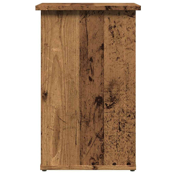 Sideboard Altholz-Optik 35x35x55 cm