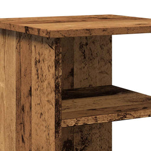 Sideboard Altholz-Optik 35x35x55 cm