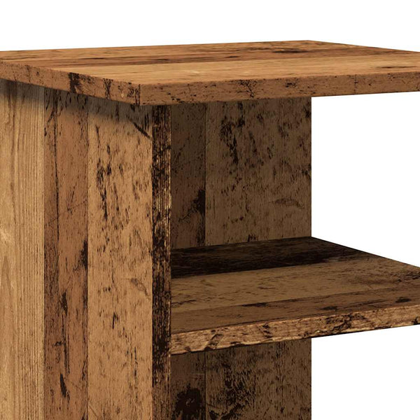 Sideboard Altholz-Optik 35x35x55 cm