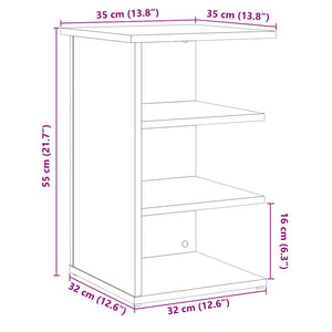 Sideboard Artisan Eiche 35x55 cm