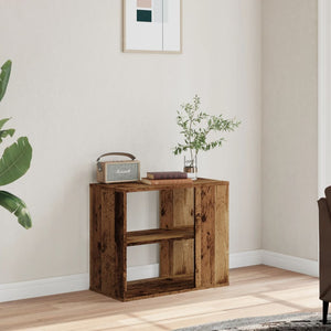 Beistellschrank Altholz-Optik 60x30x50 cm