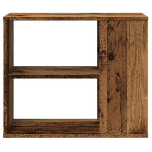 Beistellschrank Altholz-Optik 60x30x50 cm