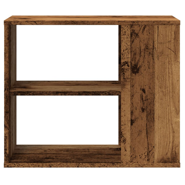 Beistellschrank Altholz-Optik 60x30x50 cm