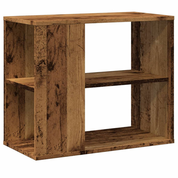 Beistellschrank Altholz-Optik 60x30x50 cm