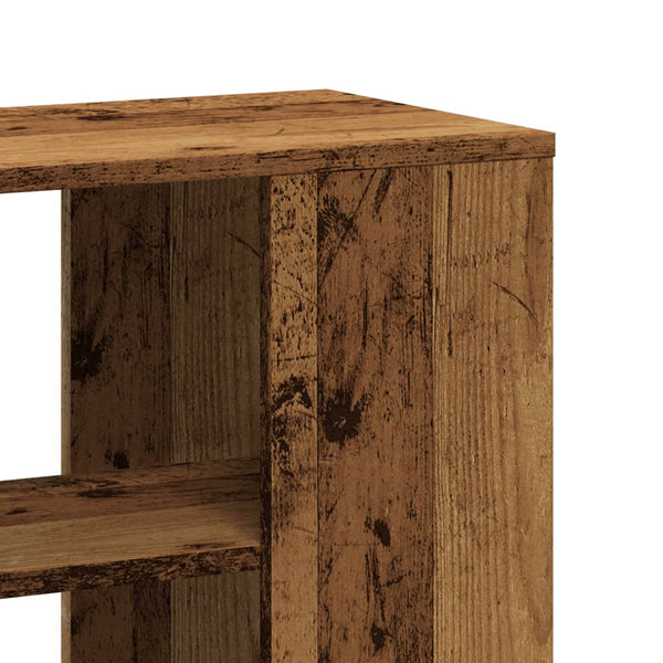 Beistellschrank Altholz-Optik 60x30x50 cm