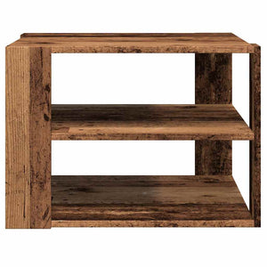 Couchtisch Altholz-Optik 58x58 cm