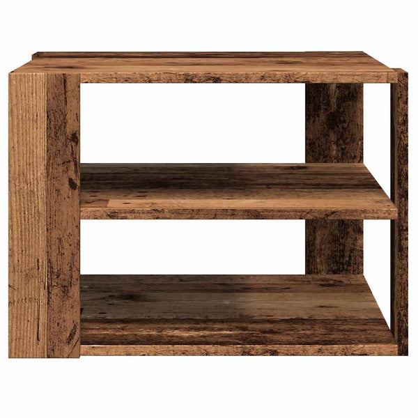 Couchtisch Altholz-Optik 58x58 cm