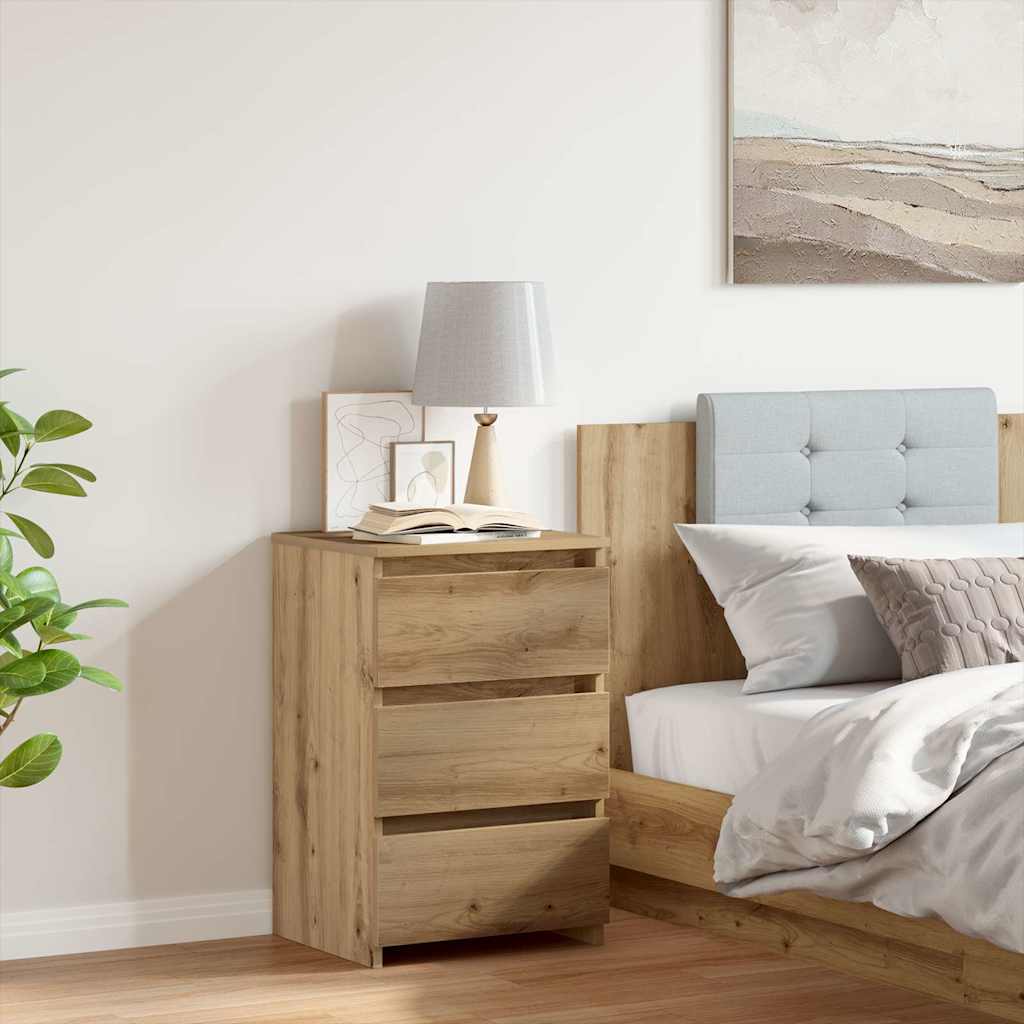 Nachttisch Artisan Eiche Holzwerkstoff