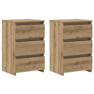 Nachttische 2er Set Artisan Eiche