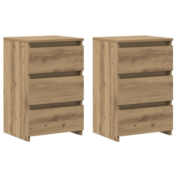 Nachttische 2er Set Artisan Eiche