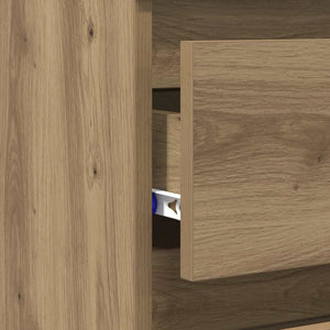 Nachttische 2er Set Artisan Eiche