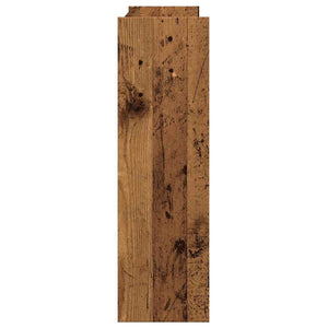 Wand Schuhregal Altholz-Optik 80 cm