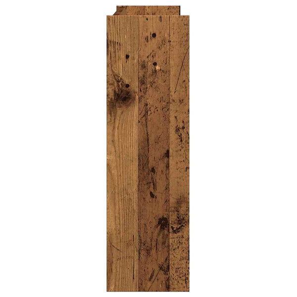 Wand Schuhregal Altholz-Optik 80 cm