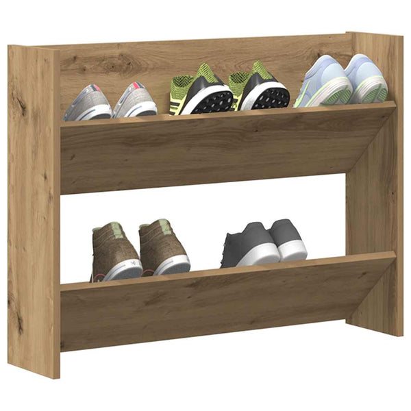 Wand Schuhregal Artisan Eiche 80cm