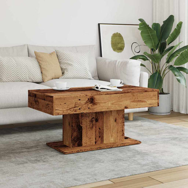 Couchtisch Altholz-Optik, 96 cm