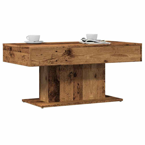 Couchtisch Altholz-Optik, 96 cm