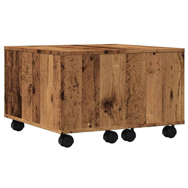 Couchtisch Altholz-Optik, 60x60 cm