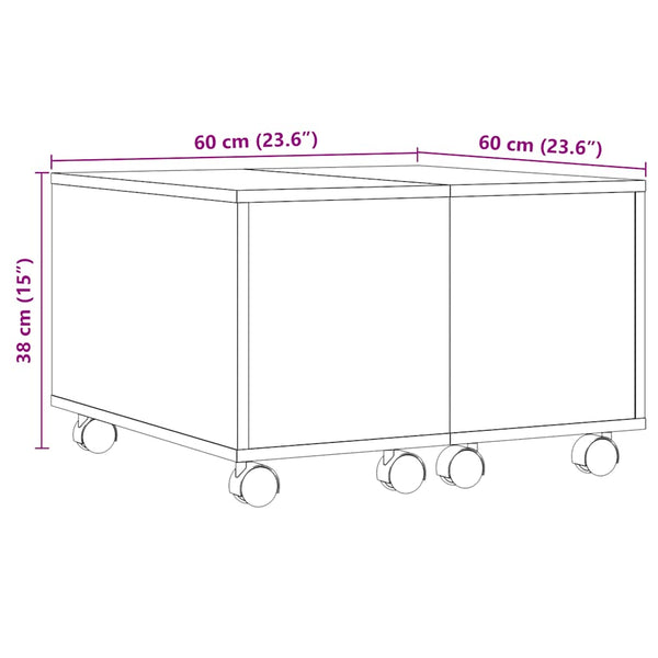 Artisan Eiche Couchtisch 60x60 cm