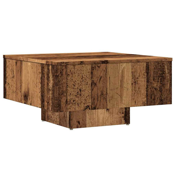 Couchtisch Altholz-Optik 60x60 cm