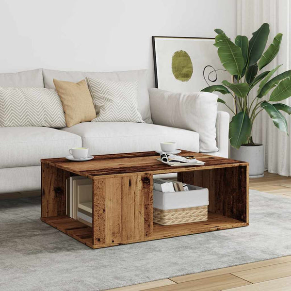Couchtisch Altholz-Optik, 90 cm