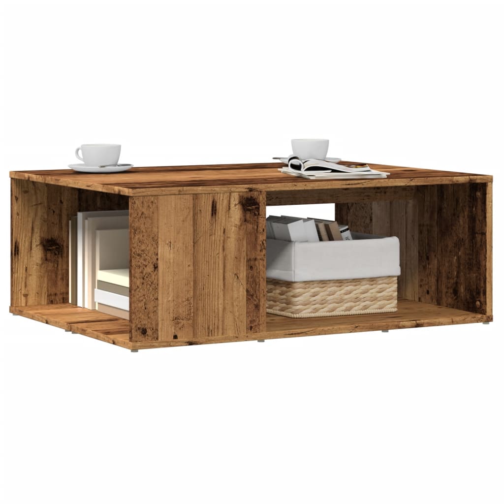 Couchtisch Altholz-Optik, 90 cm