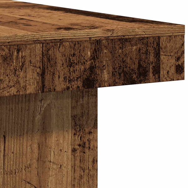 Couchtisch Altholz-Optik 90x90 cm