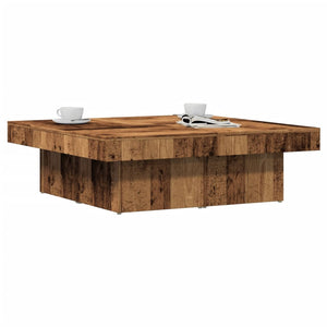 Couchtisch Altholz-Optik 90x90 cm