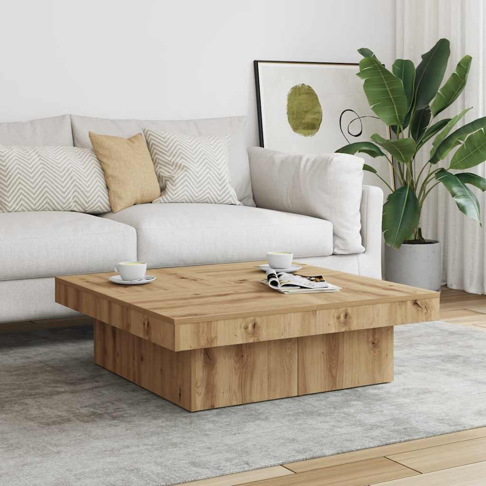 Couchtisch Artisan Eiche 90x90 cm