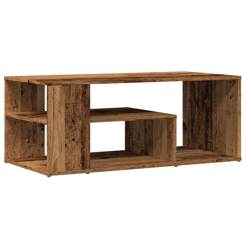 Couchtisch Altholz-Optik 100x50 cm