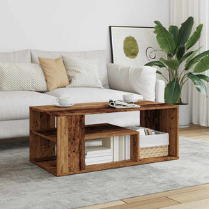 Couchtisch Altholz-Optik 100x50 cm