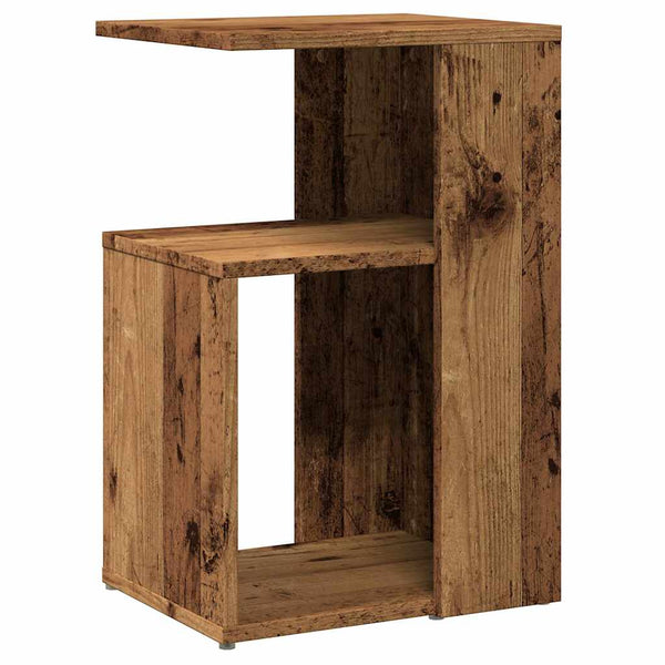 Beistelltisch Altholz-Optik 36x30x56 cm