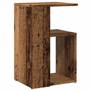 Beistelltisch Altholz-Optik 36x30x56 cm