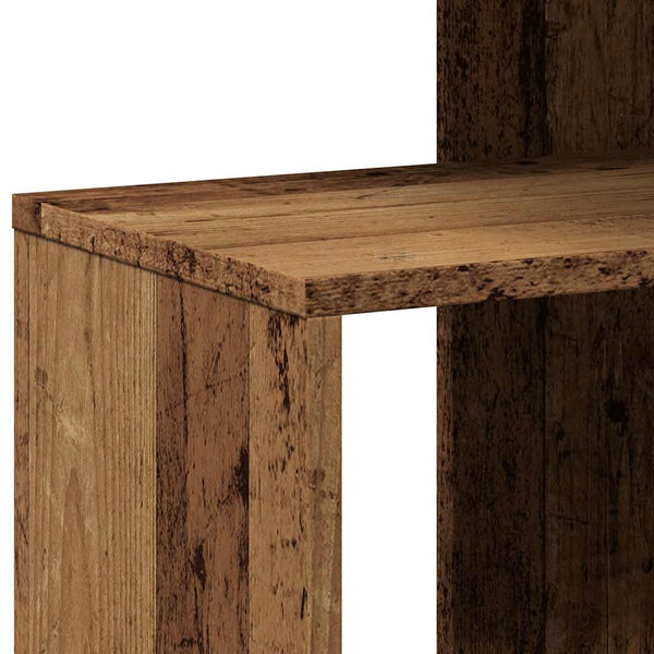 Beistelltisch Altholz-Optik 36x30x56 cm
