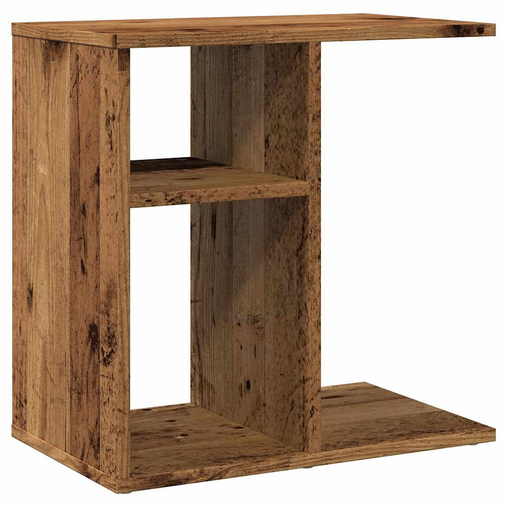 Beistelltisch Altholz-Optik 50x30x50 cm
