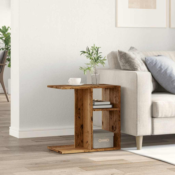 Beistelltisch Altholz-Optik 50x30x50 cm