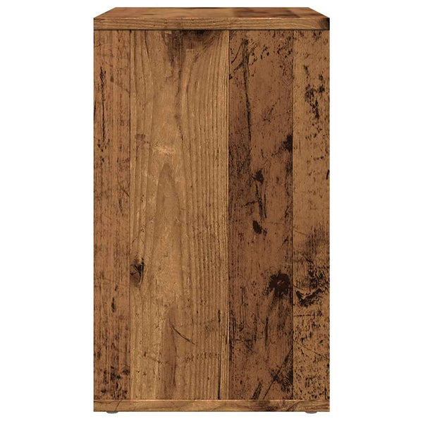 Beistelltisch Altholz-Optik 50x30x50 cm